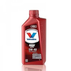 Моторное масло Valvoline MAXLIFE 5W40, 1 л цена и информация | Моторное масло | 220.lv