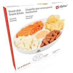 Сервировочная тарелка Alpina, 23 см цена и информация | Посуда, тарелки, обеденные сервизы | 220.lv