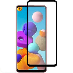 Защитное стекло Fusion Full Glue 5D Tempered Glass для Samsung A217 Galaxy A21s, черное цена и информация | Защитные пленки для телефонов | 220.lv