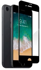 Fusion Full Glue 5D Tempered Glass Aizsargstikls Pilnam Ekrānam Apple iPhone SE 2020 Melns cena un informācija | Ekrāna aizsargstikli | 220.lv