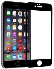 Fusion Full Glue 5D Tempered Glass Aizsargstikls Pilnam Ekrānam Apple iPhone 6 / 6S Melns cena un informācija | Ekrāna aizsargstikli | 220.lv