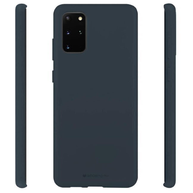 Mercury Soft feeling Super Plāns TPU Matētas virsmas aizmugures maks-apvalks priekš Samsung Galaxy S20+ (G985) Tumši zils cena un informācija | Telefonu vāciņi, maciņi | 220.lv