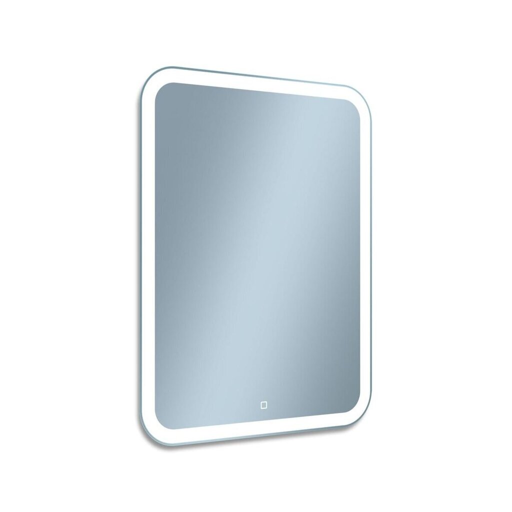 Spogulis ar apgaismojumu Venti Prima, sudrabainas krāsas cena un informācija | Vannas istabas spoguļi | 220.lv
