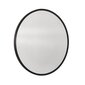Spogulis Venti Rund, 80x80 cm, melns cena un informācija | Spoguļi | 220.lv