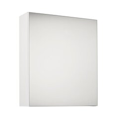 Vannas istabas skapītis ar spoguli Sensea Storm 55 1D, balts цена и информация | Шкафчики для ванной | 220.lv