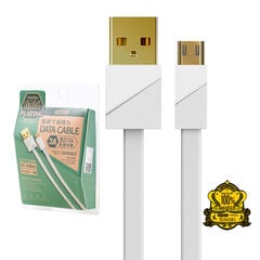 USB кабель Remax RC-048m microUSB 3A, белый, 1.0 м цена и информация | Кабели и провода | 220.lv