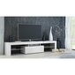 TV galds Deko 160, balts cena un informācija | TV galdiņi | 220.lv
