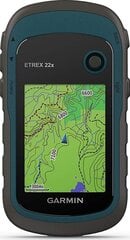 Pārnesājams GPS uztvērējs Garmin eTrex 22x цена и информация | GPS навигаторы | 220.lv