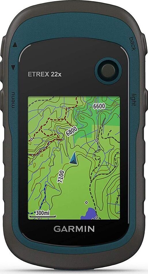 Pārnesājams GPS uztvērējs Garmin eTrex 22x цена и информация | Auto GPS | 220.lv