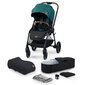 Universālie rati Kinderkraft Evolution Cocoon 2in1, Midnight Green цена и информация | Bērnu rati | 220.lv