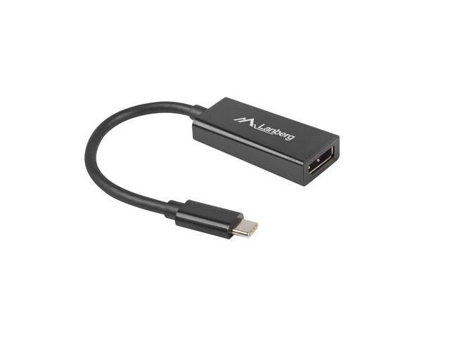 LANBERG AD-UC-DP-01 цена и информация | Adapteri un USB centrmezgli | 220.lv