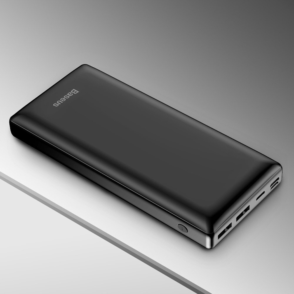 Baseus Mini JA Portatīva Baterija Ierīču Uzlādei 30000 mAh Melns cena un informācija | Lādētāji-akumulatori (Power bank) | 220.lv