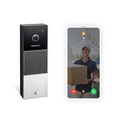 Viedais video durvju zvans Netatmo Smart Video Doorbell cena un informācija | Domofoni | 220.lv