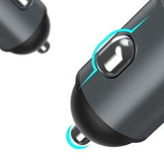 Зарядное устройство Dudao 3,4 A Universal Smart Car Charger 2x USB, красный цена и информация | Зарядные устройства для телефонов | 220.lv