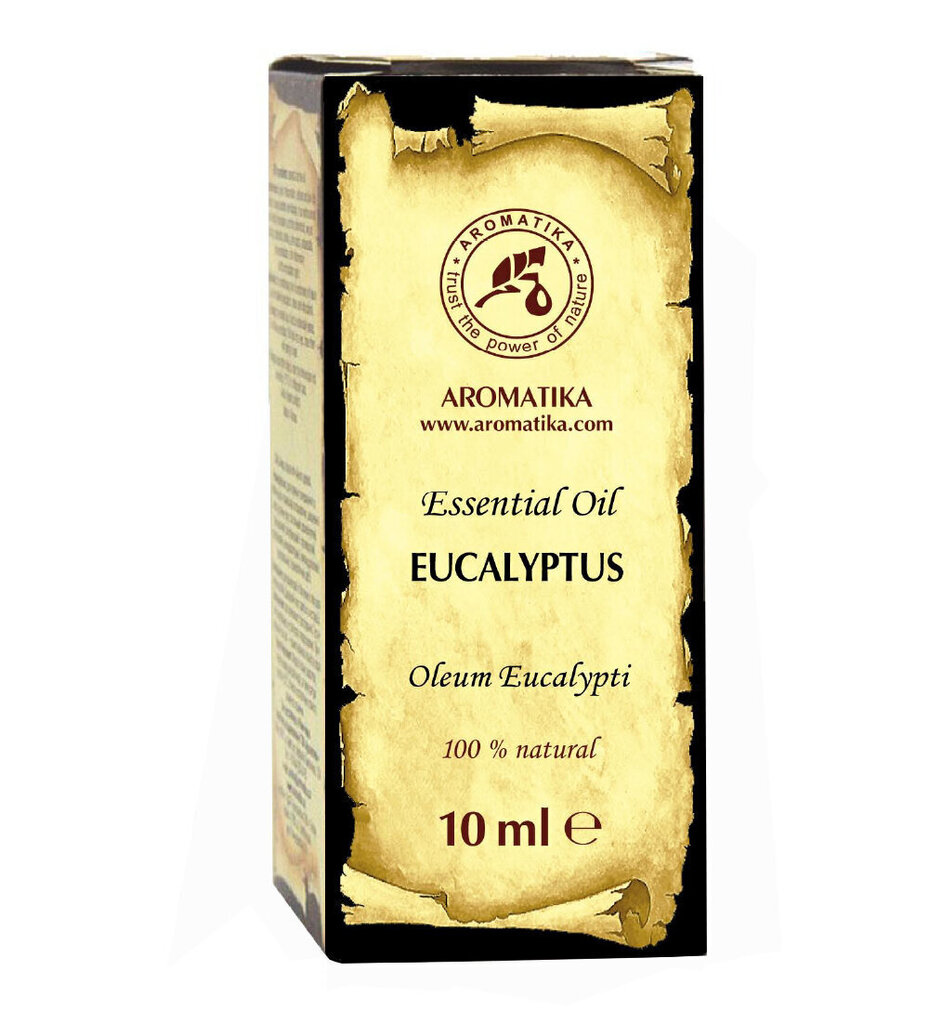 Dabīga Eikalipta ēteriskā eļļa Aromatika, 10 ml цена и информация | Ēteriskās eļļas, kosmētiskās eļļas, hidrolāti | 220.lv