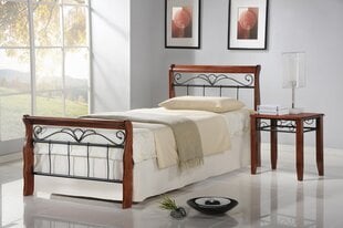 Кровать Halmar Veronica 90x200 см, коричневый цена и информация | Кровати | 220.lv