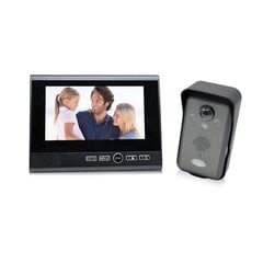 Bezvadu video domofons ar 7'' ekrānu 2,4 GHz cena un informācija | Domofoni | 220.lv