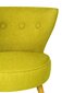 Krēsls Artie Riverhead, dzeltens cena un informācija | Atpūtas krēsli | 220.lv