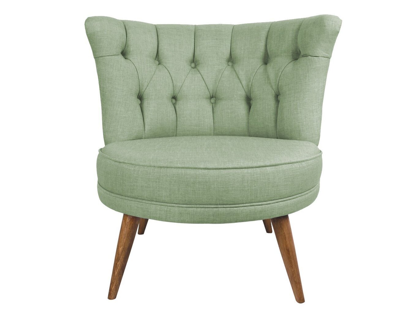 Atzveltnes krēsls Artie Richland, gaiši zaļš cena un informācija | Atpūtas krēsli | 220.lv