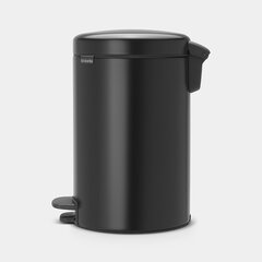 Brabantia мусорный бак NewIcon, 12 л, черный цена и информация | Мусорные баки | 220.lv