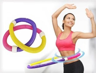 Многофункциональный массажный обруч Hula Hoop цена и информация | Обручи, гимнастические палки | 220.lv