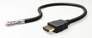 Кабель Goobay 41084 HDMI 2.1, 8K 2 м, ультра HD цена и информация | Кабели и провода | 220.lv