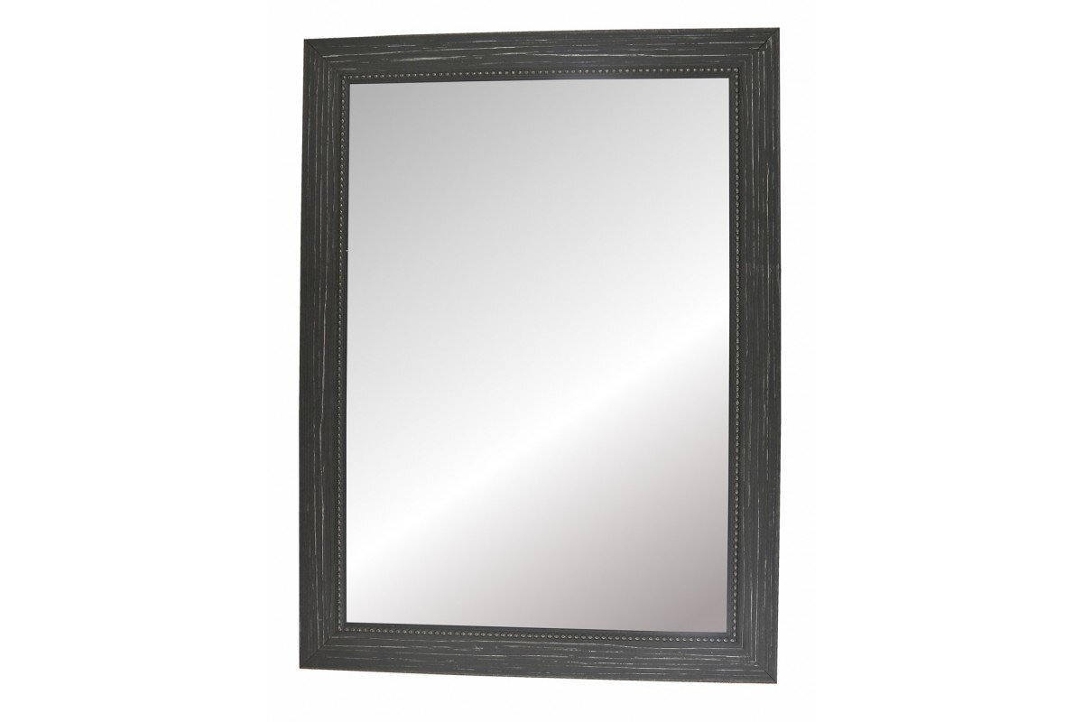 Galda spogulis Messina, 25.4x34.4 cm, melns cena | 220.lv