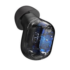Baseus Encok WM01 Bluetooth 5.0 Bezvadu Hi-Fi Austiņas ar HD Mik un Uzlādes Maku Melnas cena un informācija | Austiņas | 220.lv