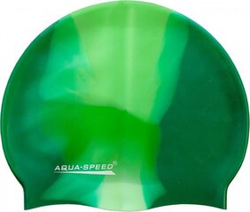 Peldcepure Aqua Speed Bunt, zaļa cena un informācija | Peldcepures | 220.lv