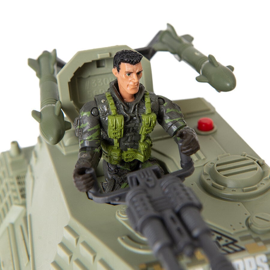 Militārais komplekts: tanks ar karavīru Smiki Armed Forces cena un informācija | Rotaļlietas zēniem | 220.lv