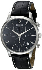 Мужские часы Tissot T-Classic T-Tradition T063.617.16.057.00, черные цена и информация | Мужские часы | 220.lv