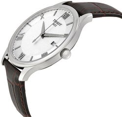 Мужские часы Tissot T-Classic Tradition T063.610.16.038.00, коричневые цена и информация | Мужские часы | 220.lv