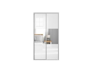 Skapis BRW Flex 120x66, balts cena un informācija | Skapji | 220.lv