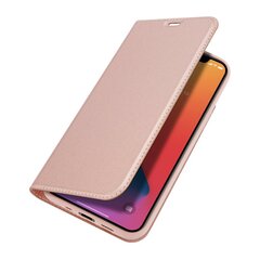 DUX DUCIS Skin Pro maciņš piemērots iPhone 12 Mini, Rozā cena un informācija | Telefonu vāciņi, maciņi | 220.lv