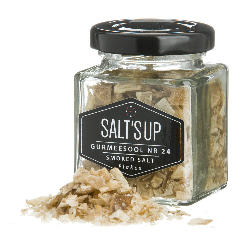 SMOKED SALT “BEECH” nr. 24 sāls pārslas gardēžiem cena un informācija | Garšvielas, garšvielu komplekti | 220.lv