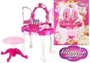 Bērnu skaistumkopšanas galdiņš ar krēslu "Princesė" cena un informācija | Rotaļlietas meitenēm | 220.lv