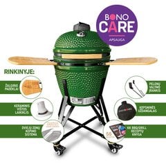 Keramikas grils KAMADO BONO Žalgiris Edition, 55 cm cena un informācija | Grili | 220.lv