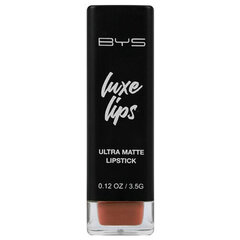 Lūpu krāsa BYS Luxe Lips Ultra Matte MAN EATER cena un informācija | Lūpu krāsas, balzāmi, spīdumi, vazelīns | 220.lv