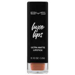 Lūpu krāsa BYS Luxe Lips Ultra Matte SECRET cena un informācija | Lūpu krāsas, balzāmi, spīdumi, vazelīns | 220.lv