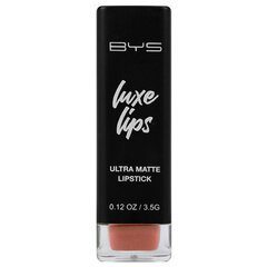 Lūpu krāsa BYS Luxe Lips Ultra Matte VIBES cena un informācija | Lūpu krāsas, balzāmi, spīdumi, vazelīns | 220.lv