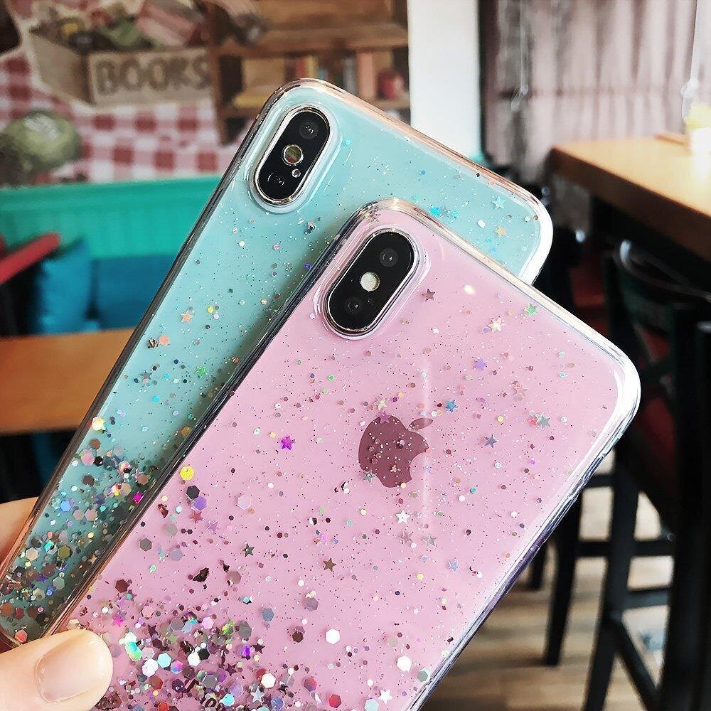 Wozinsky Star Glitter Shining Cover, piemērots iPhone 12 цена и информация | Telefonu vāciņi, maciņi | 220.lv