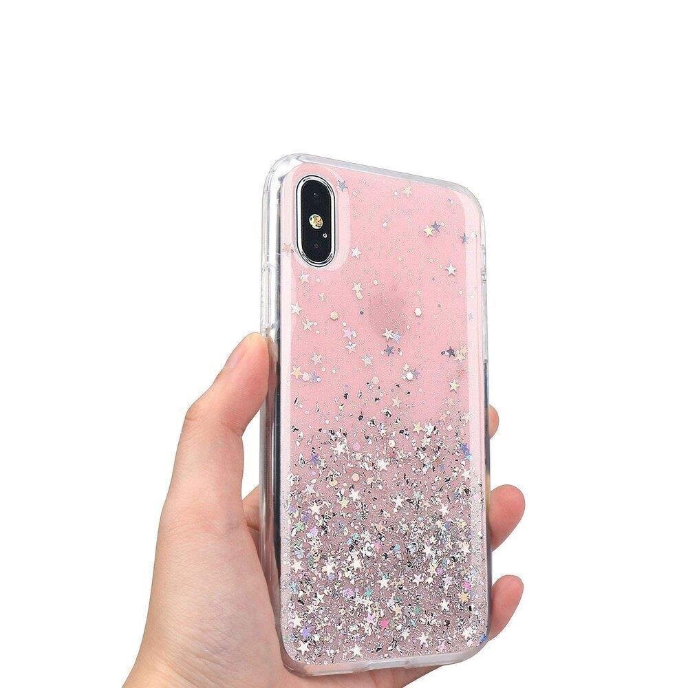 Wozinsky Star Glitter Shining Cover, piemērots iPhone 12 цена и информация | Telefonu vāciņi, maciņi | 220.lv