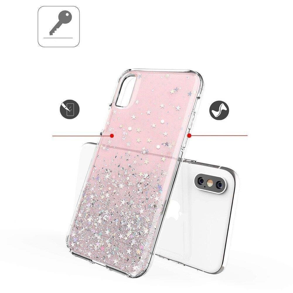 Wozinsky Star Glitter Shining Cover, piemērots iPhone 12 цена и информация | Telefonu vāciņi, maciņi | 220.lv