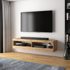 ТВ столик Selsey Viansola, 100 см, коричневый цена и информация | Тумбы под телевизор | 220.lv