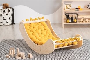 Гамак-качели для малыша Selsey Balata, желтые цена и информация | Детские диваны, кресла | 220.lv