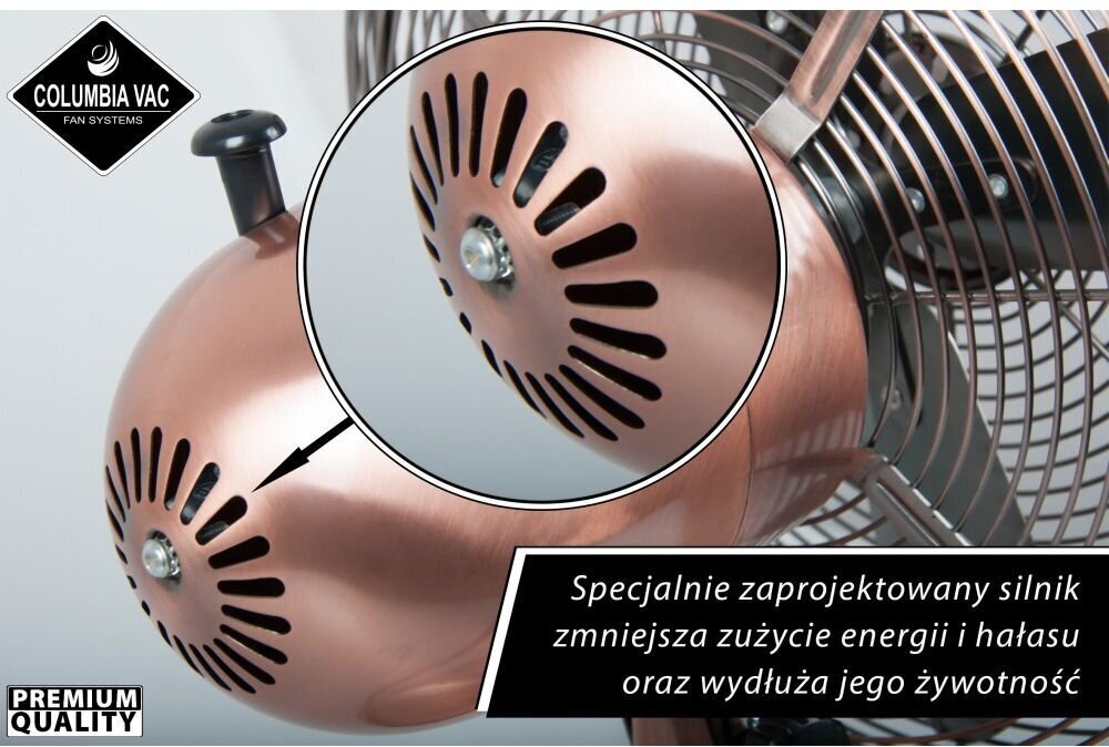 Ventilators, Eldom VAC WGC40M) cena un informācija | Ventilatori | 220.lv