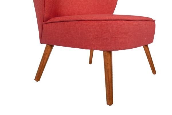 Krēsls Artie Bienville, sarkans cena un informācija | Atpūtas krēsli | 220.lv