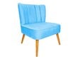 Krēsls Artie Moon River, zils cena un informācija | Atpūtas krēsli | 220.lv
