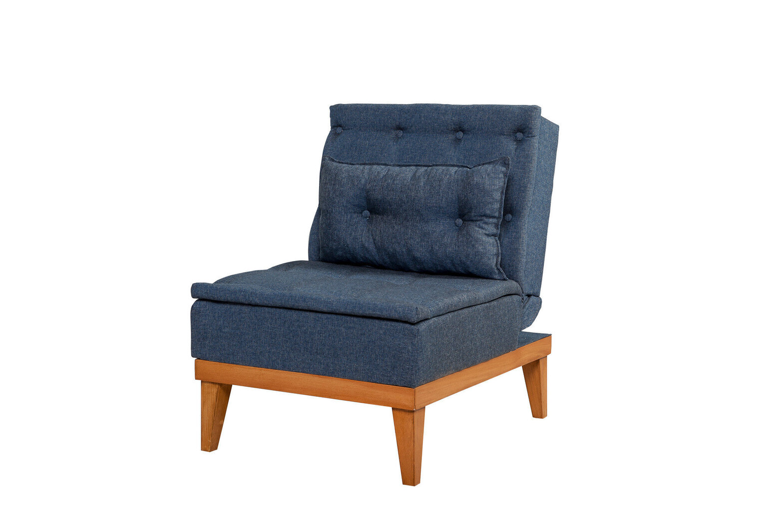 Krēsls Artie Fuoco, tumši zils цена и информация | Atpūtas krēsli | 220.lv