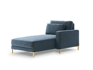 Kušete Interieurs86 Seine, gaiši zilas krāsas samts cena un informācija | Dīvāni | 220.lv